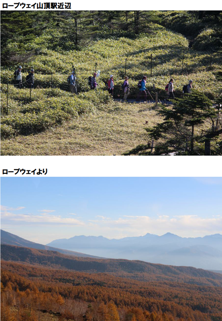 第2回　区民ハイキング 長野県 北八ヶ岳に行ってきました。