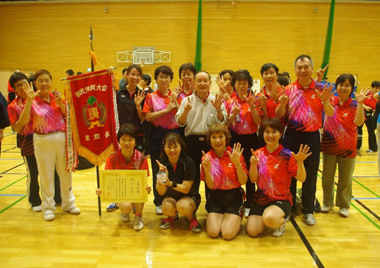 平成26年度・第67回都民体育大会卓球競技女子優勝　☆６連覇達成